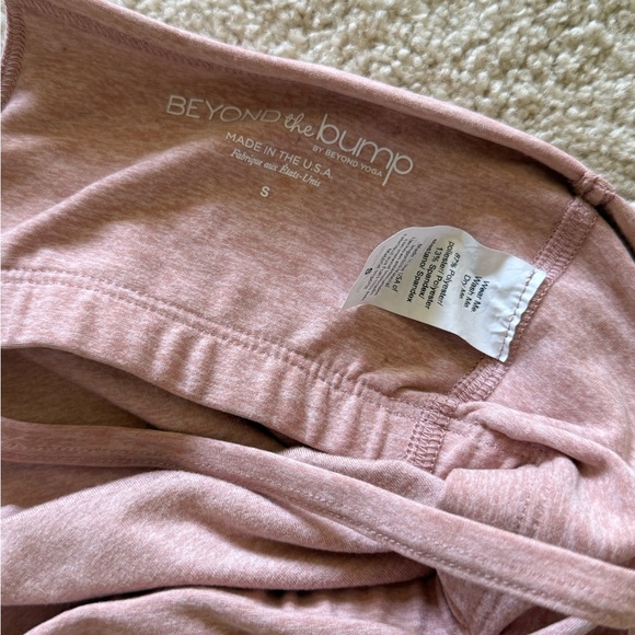 Beyond Yoga Beyond the Bump Maternity Tank Pink Size Small - Picture 2 of 2